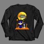 Florida Gators Halloween Moon Alligator Peanuts Charlie Brown and Snoopy 4 Long Sleeves.jpg