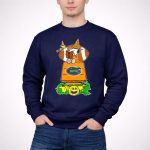Florida Gators Halloween Snoopy Woodstock Read Book Pumpkins 3 Sweatshirt.jpg
