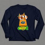 Florida Gators Halloween Snoopy Woodstock Read Book Pumpkins 6 Long Sleeves.jpg
