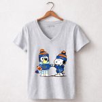 Florida Gators Snoopy Bluey Football 7 Womens V Neck.jpg