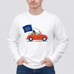 Florida Gators Snoopy Driving With Woodstock 4 Long Sleeves.jpg