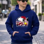 Florida Panthers Hockey Woodstock And Snoopy With Flag American 8 Hoodie.jpg