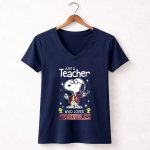 Florida State Seminoles Snoopy And Woodstock Just A Teacher Who Loves Seminoles 5 Womens V Neck.jpg Florida State Seminoles Snoopy And Woodstock Just A Teacher Who Loves Seminoles 5 Womens V Neck.jpg