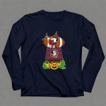 Florida State Seminoles Snoopy Halloween Witch And Pumpkins 6 Long Sleeves.jpg