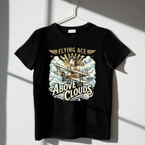 Flying Ace Above The Clouds 1 T Shirt.jpg