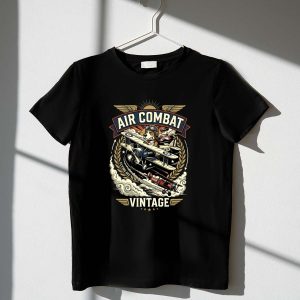 Flying Ace Air Combat Vintage 1 T Shirt.jpg