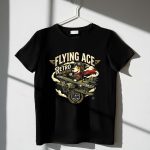 Flying Ace Retro Aviation 1 T Shirt.jpg