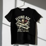 Flying Ace Vintage Beagle Pilot Since 1942 1 T Shirt.jpg
