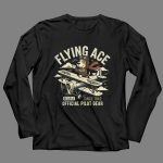 Flying Ace Vintage Beagle Pilot Since 1942 4 Long Sleeves.jpg