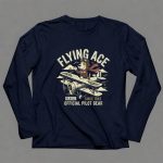 Flying Ace Vintage Beagle Pilot Since 1942 6 Long Sleeves.jpg