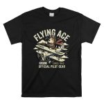 Flying Ace Vintage Beagle Pilot Since 1942 T Shirt 6.jpg