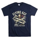Flying Ace Vintage Beagle Pilot Since 1942 T Shirt 7.jpg