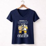 Forever A Nashville Predators Fan Yesterday Today Tomorrow Forever 5 Womens V Neck.jpg
