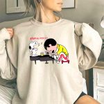 Freddie mercury Snoopy Maglietta Queen Maglia Simpatica 3 Sweatshirt.jpg