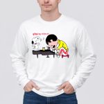 Freddie mercury Snoopy Maglietta Queen Maglia Simpatica 4 Long Sleeves.jpg