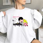 Freddie mercury Snoopy Maglietta Queen Maglia Simpatica 9 Sweatshirt.jpg