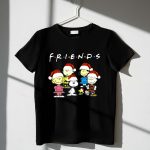 Friends Christmas Snoopy Peanuts Characters Santa Hats 1 T Shirt 1.jpg