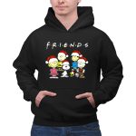 Friends Christmas Snoopy Peanuts Characters Santa Hats 2 Hoodie 1.jpg