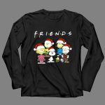 Friends Christmas Snoopy Peanuts Characters Santa Hats 4 Long Sleeves 1.jpg