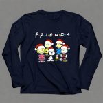 Friends Christmas Snoopy Peanuts Characters Santa Hats 6 Long Sleeves 1.jpg