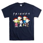 Friends Christmas Snoopy Peanuts Characters Santa Hats T Shirt 7 1.jpg