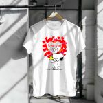 Funny Snoopy And Woodstock I Love You Mom T Shirt 6