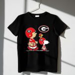 Georgia Bulldogs Charlie Brown and Snoopy Football Team Spirit 1 T Shirt.jpg