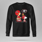 Georgia Bulldogs Charlie Brown and Snoopy Football Team Spirit 9 Sweatshirt.jpg