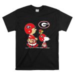 Georgia Bulldogs Charlie Brown and Snoopy Football Team Spirit T Shirt 6.jpg