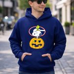 Georgia Bulldogs Football Halloween Snoopy and Woodstock 8 Hoodie.jpg