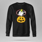 Georgia Bulldogs Football Halloween Snoopy and Woodstock 9 Sweatshirt.jpg