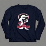 Georgia Bulldogs Snoopy Dabbing University of Georgia 6 Long Sleeves.jpg