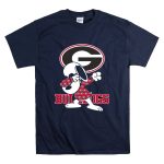 Georgia Bulldogs Snoopy Dabbing University of Georgia T Shirt 7.jpg