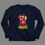Georgia Bulldogs Snoopy Read Books Halloween Witch Doghouse Football 6 Long Sleeves.jpg
