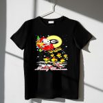 Georgia Bulldogs Snoopy sleigh Merry Christmas 1 T Shirt.jpg