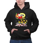 Georgia Bulldogs Snoopy sleigh Merry Christmas 2 Hoodie.jpg