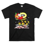 Georgia Bulldogs Snoopy sleigh Merry Christmas T Shirt 6.jpg