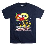 Georgia Bulldogs Snoopy sleigh Merry Christmas T Shirt 7.jpg