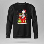 Georgia Bulldogs Ugly Christmas Snoopy Woodstock 9 Sweatshirt.jpg