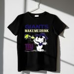 Giants Make Me Drink Snoopy New York Giants Fans Ny 1 T Shirt