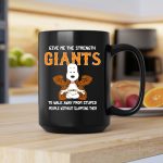Give Me The Strength Giants Snoopy Yoga To Walk Away From Stupid People Without Slapping Them 2 mug 1.jpg