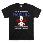 Give Me The Strength Patriots Snoopy To Walk Away From Stupid People T Shirt 6