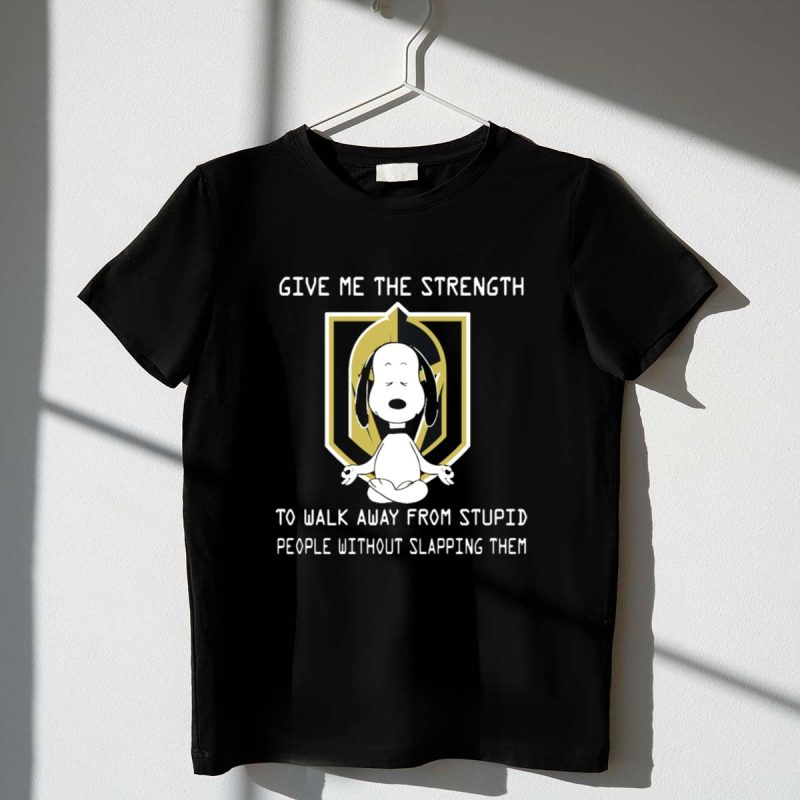 Give Me The Strength To Walk Away From Stupid People Without Slapping Them Snoopy Knights 1 T Shirt.jpg