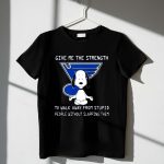 Give Me the Strength St Louis Blues Snoopy Meditation Humor 1 T Shirt.jpg