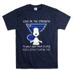 Give Me the Strength St Louis Blues Snoopy Meditation Humor T Shirt 7.jpg