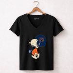 Go Tigers Auburn University Football Snoopy 7 Womens V Neck.jpg