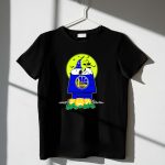 Golden State Warriors Snoopy Woodstock Halloween Pumpkins Moon 1 T Shirt