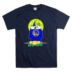 Golden State Warriors Snoopy Woodstock Halloween Pumpkins Moon T Shirt 7