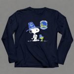 Golden State Warriors Snoopy and Woodstock in Pilgrim Hats 6 Long Sleeves