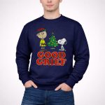 Good Grief Peanuts Holiday Snoopy and Charlie Christmas Tree 3 Sweatshirt 1.jpg